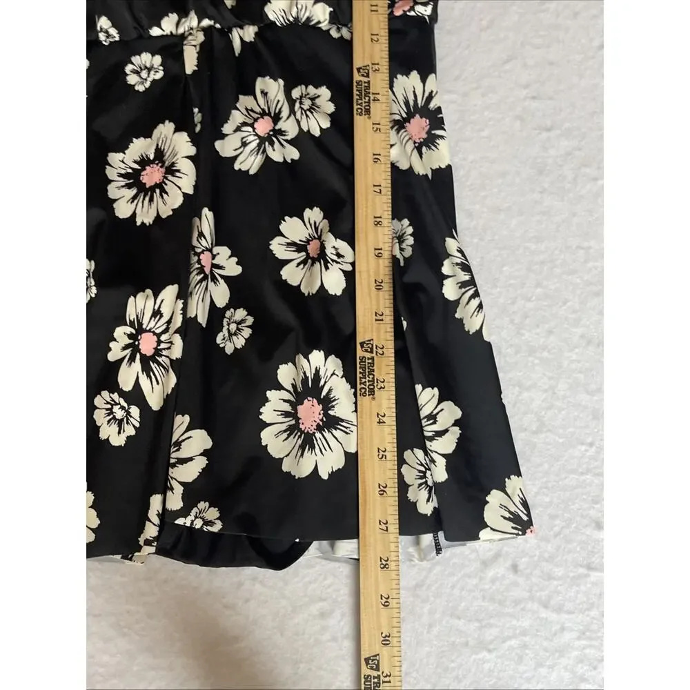 Swim Solutions PICK ME Flyaway Tummy-Control Swimdress, US 8 - Picture 5 of 15